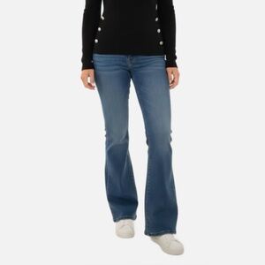 White House Black Market Skinny Flare Jeans Size 2L NWOT